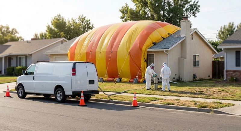 Termite Tenting in Fayetteville, NC